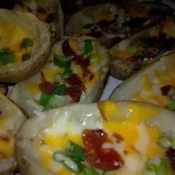 Cheesy Potato Skins