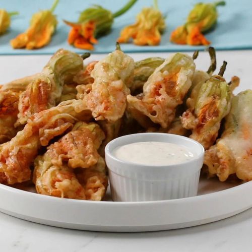 Fried Zucchini Blossoms