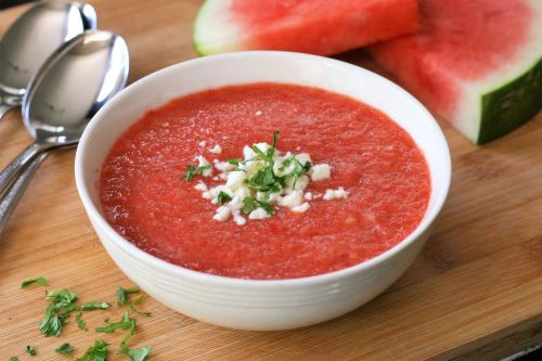 Summer Watermelon Gazpacho