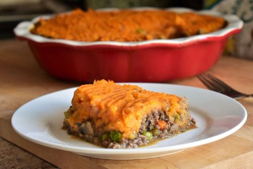 Sweet Potato and Venison Shepherd's Pie